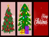 Christmas tree memory game