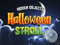 Hidden objects halloween stroll