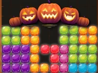 Candy puzzle blocks halloween