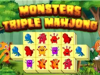 Monsters triple mahjong
