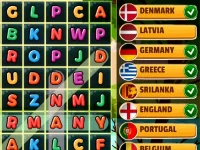Word search countries
