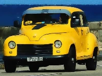 Cuban taxi vehicles