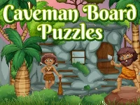 Caveman board puzzles