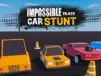 Impossible track car stunt