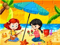 Beach jigsaw