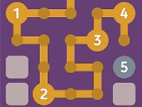 Number maze puzzle game