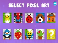 Pixel coloring kids