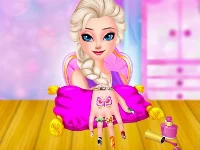 Ice queen princess nails salon