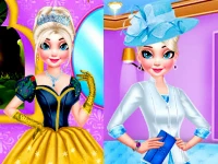 Makeover royal queen vs modern queen dressup
