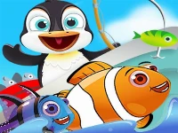 Fish games for kids | trawling penguin games
