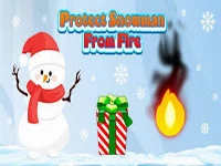 Protect snowman from fire