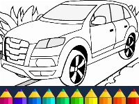 Cars coloring game