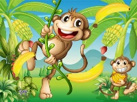 Jungle monkey run