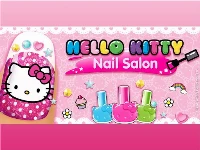 Hello kitty nail salon