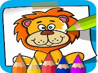 Coloring book for kids: animal coloring pages is t