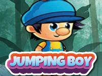 Jumping boy