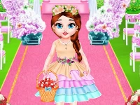 Baby taylor wedding flower girl