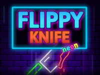 Flippy knife neon