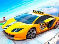 Real taxi car stunts 3d game