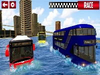 Extreme water surfer bus simulator