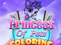 Princess of pets coloring