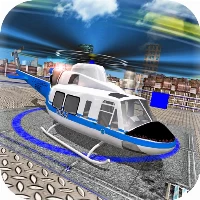 City helicopter simulator game