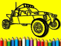 Bts rally car coloring book