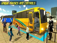 Modern bus parking advance bus games