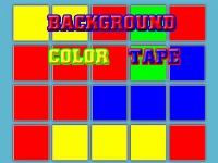 Background color tape