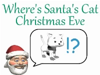 Where's santa's cat christmas eve