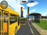 School bus driving simulator 2019