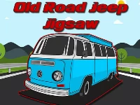 Old road jeep jigsaw