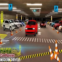 Hard car parking modern drive game 3d