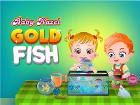 Baby hazel gold fish