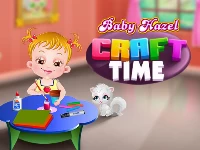 Baby hazel craft time