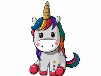 Cute unicorn memory