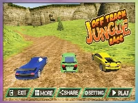Off track jungle car race