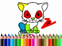 Bts cat coloring
