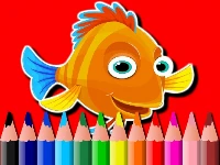 Bts fish coloring book