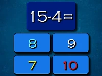 Subtraction math challenge
