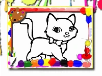 Sweet cats coloring