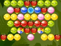 Bubble shooter fruits candies