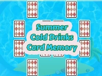 Summer cold drinks card memory