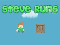 Steve runs