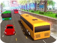 Coach bus driving simulator game 2020