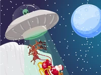 Christmas santa claus alien war