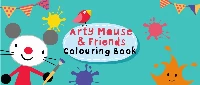 Arty mouse coloring book