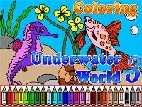 Coloring underwater world 3