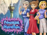 Princesses party marathon