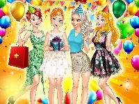 Princess birthday party surprise